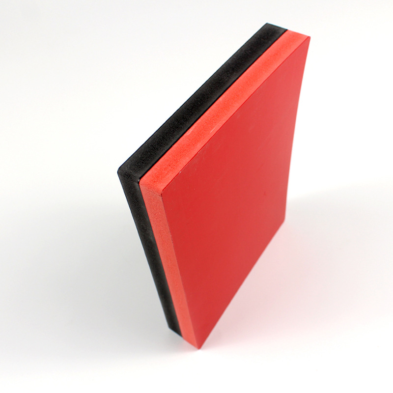 Red PVC foam board 8mm high toughness snow board high density engraving board hand-made art decorative materials