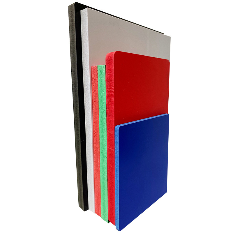 Jian Guan custom PVC foam board sheaf board soft and hard cover board custom advertising board wall board cabinet